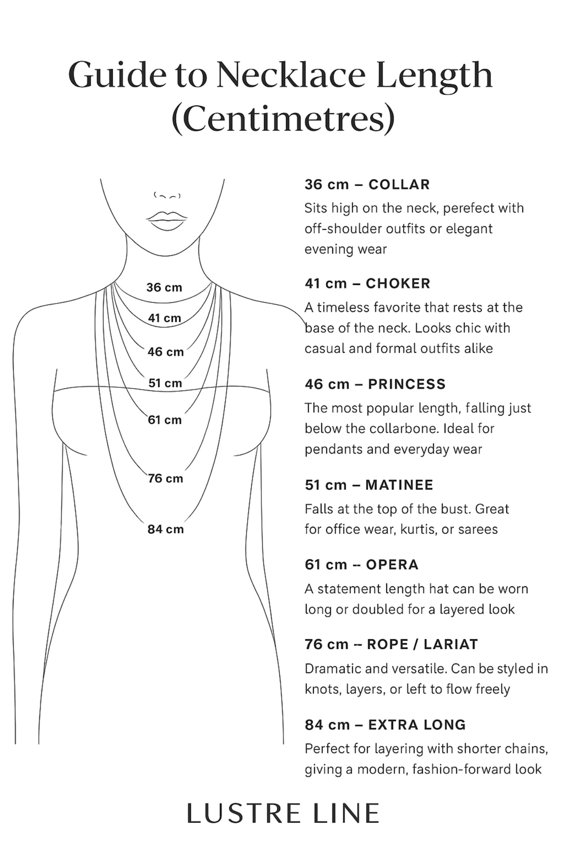 The Ultimate Necklace Length Guide: Find Your Perfect Fit