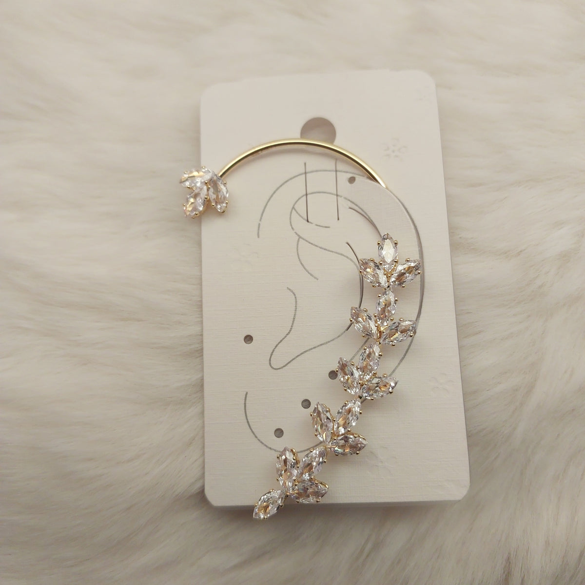 Leaf Symphony Ear Climber - Large