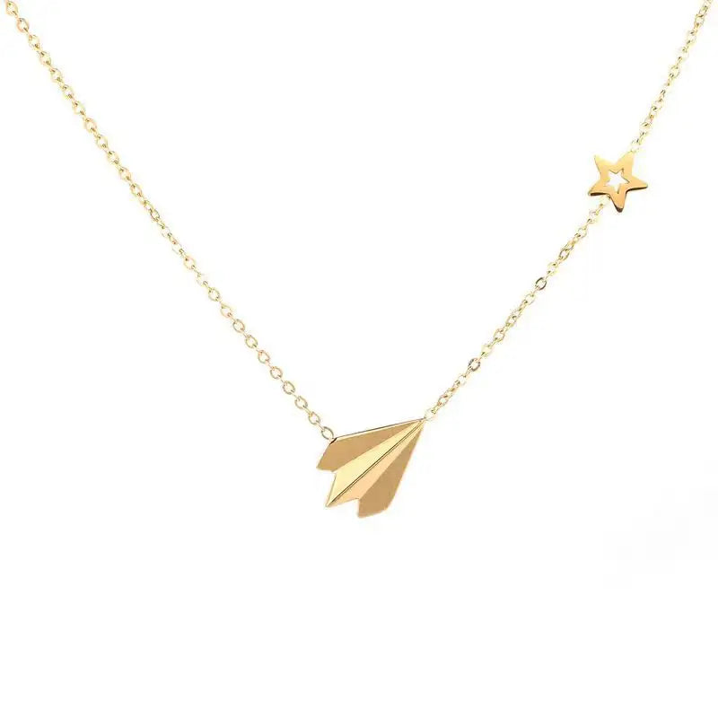 Cosmic Rocket Pendant Chain