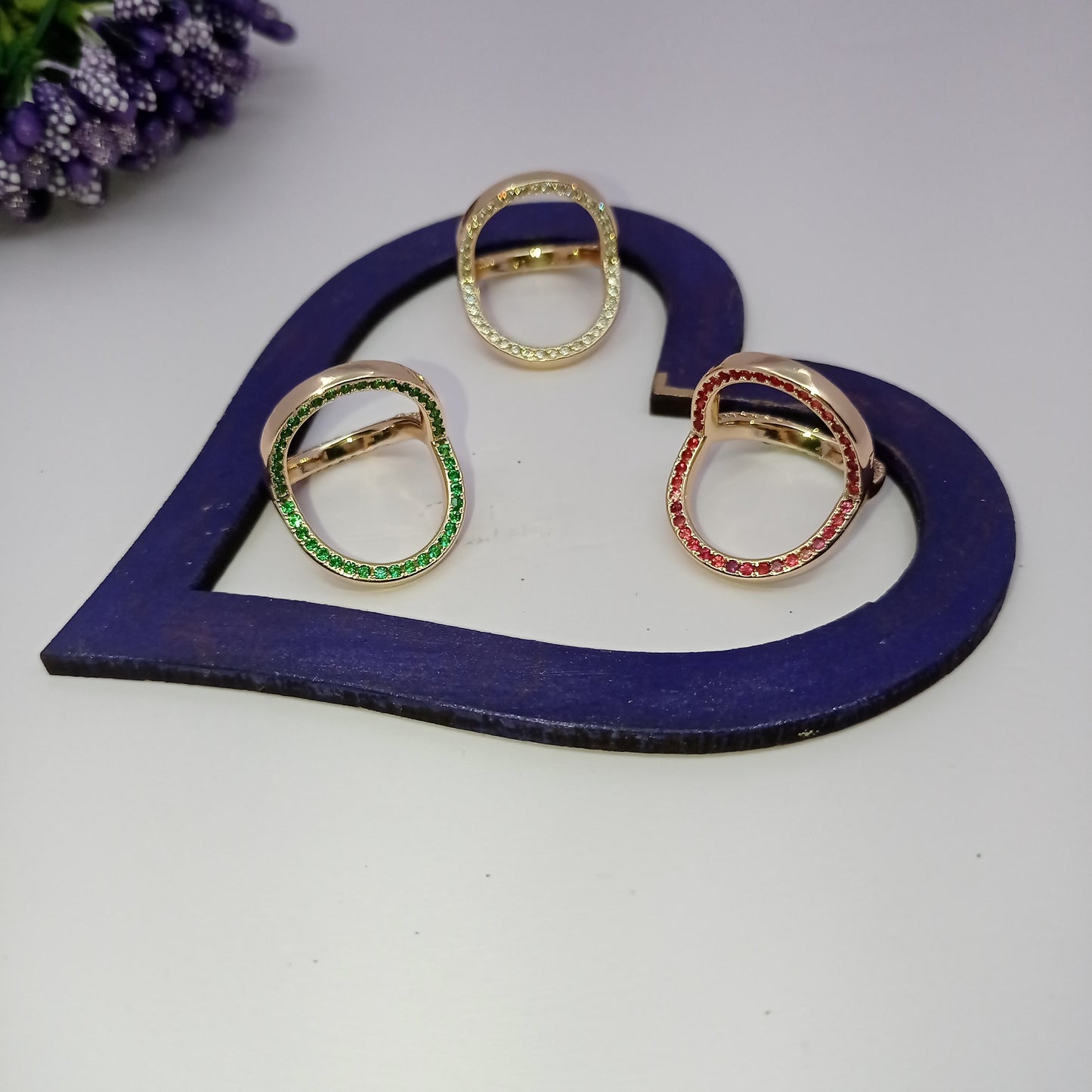 Tri Color Ring – Tri Color Changing Adjustable Ring for Women