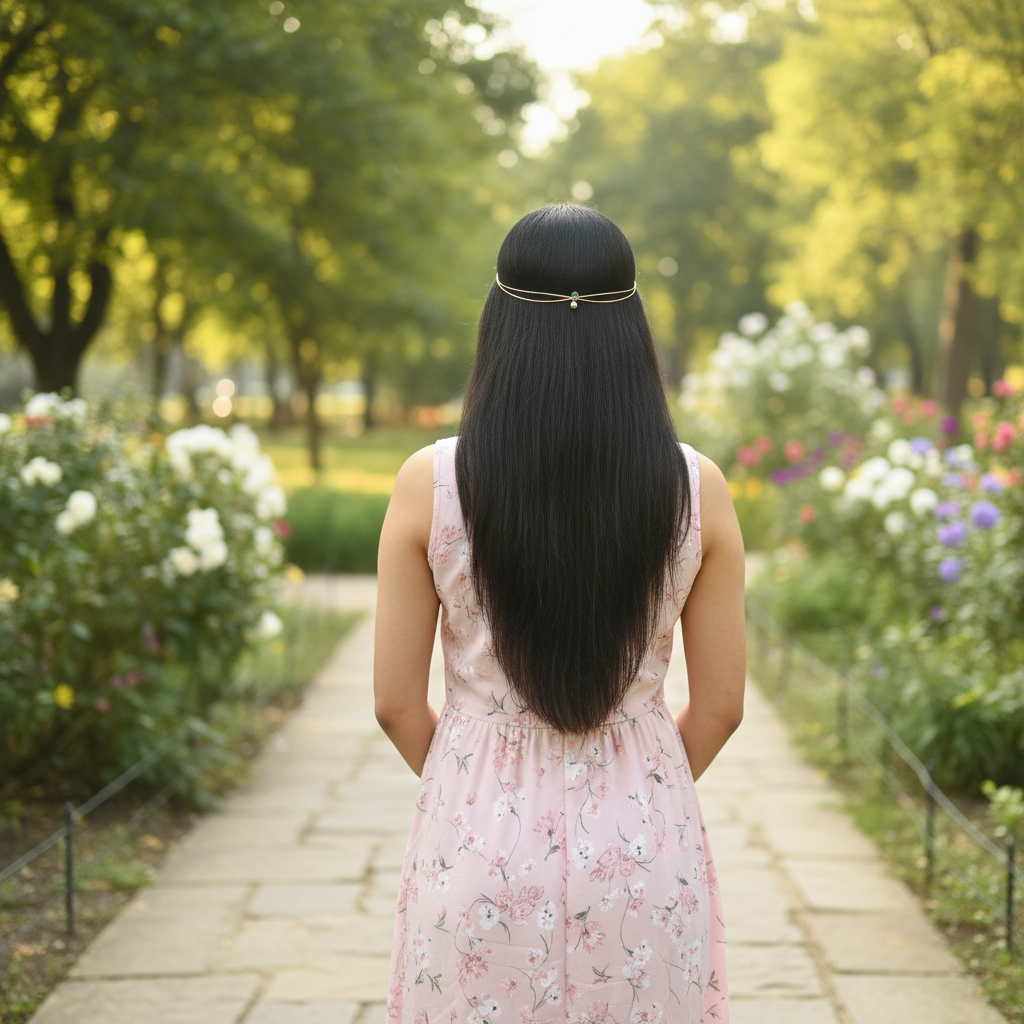 Emerald Pearl Hair Accessory