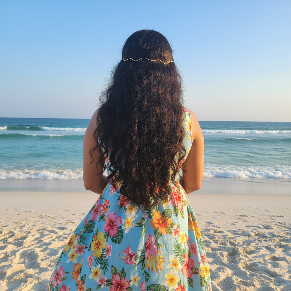 Golden Wave Hair Accessory