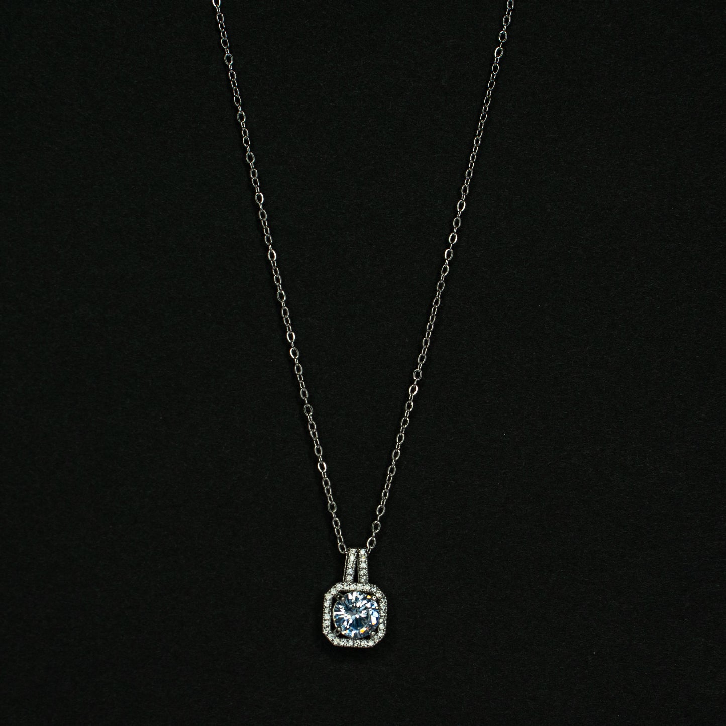 Classic Diamond Pendant Chain