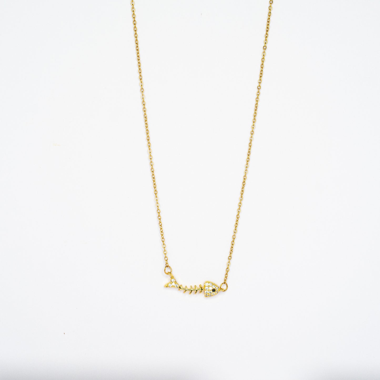 Fish Bone Pendant Chain