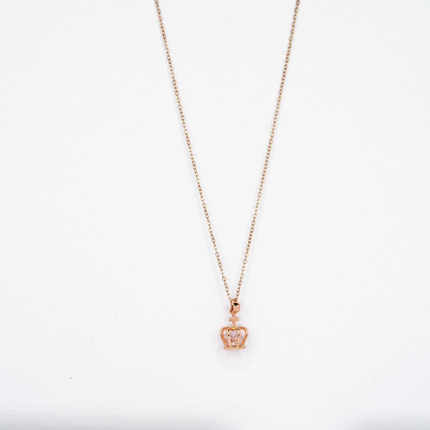 Rose Crown Pendant Chain
