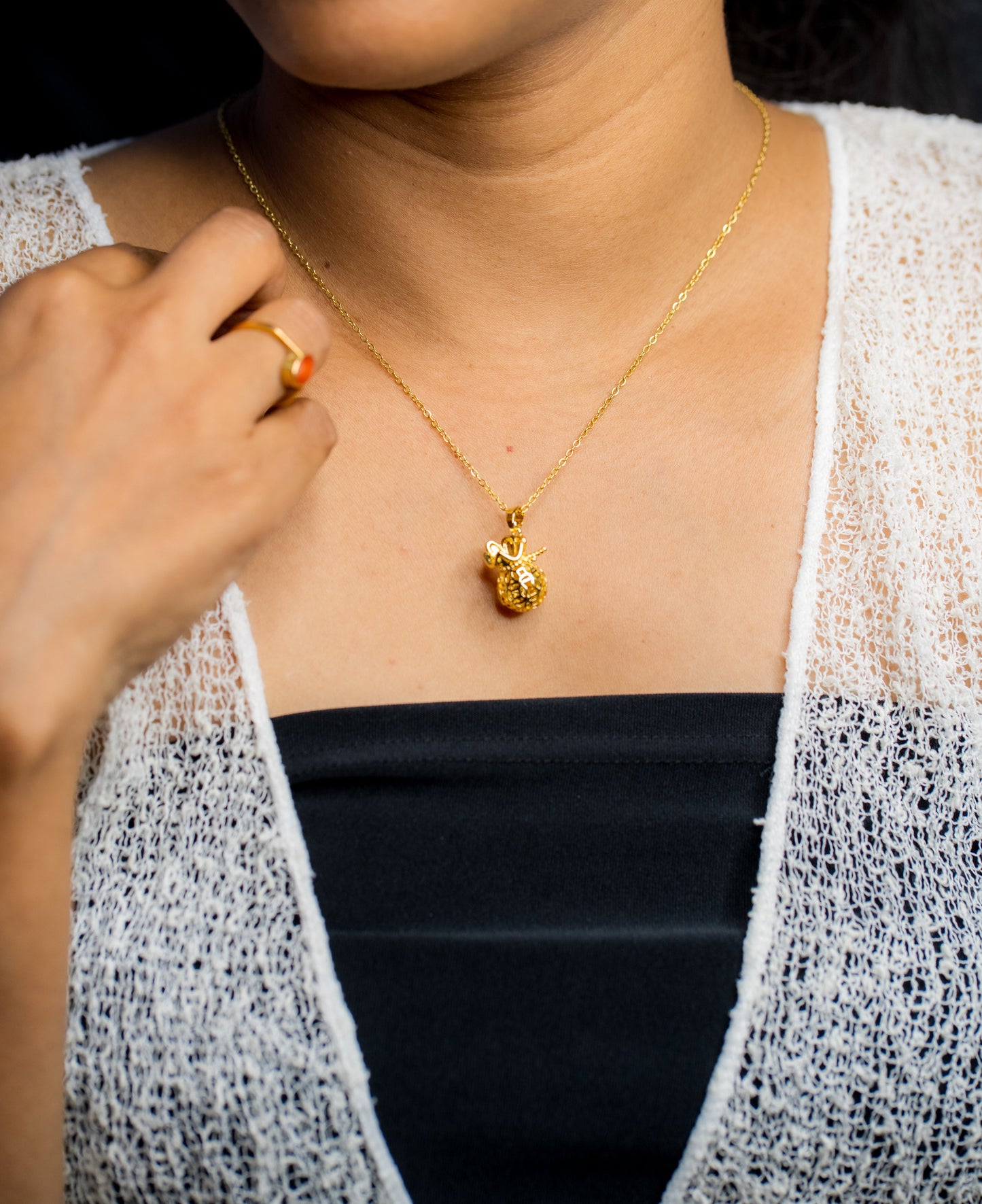 Potli Bag Charm Pendant Chain