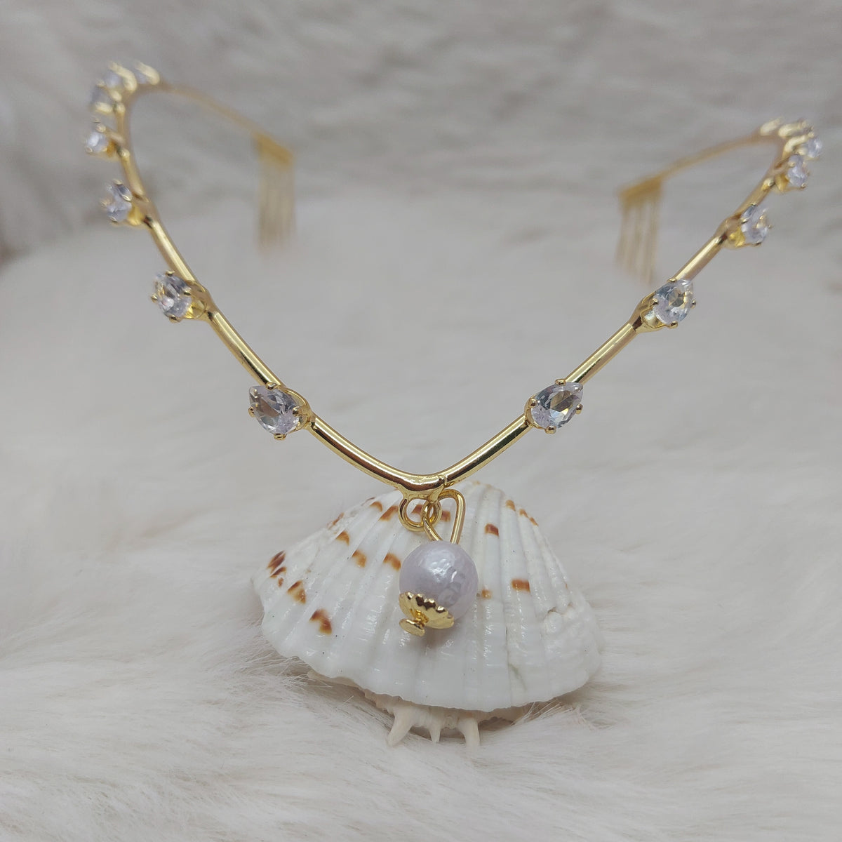 Crystal Cascade Hair Accessory