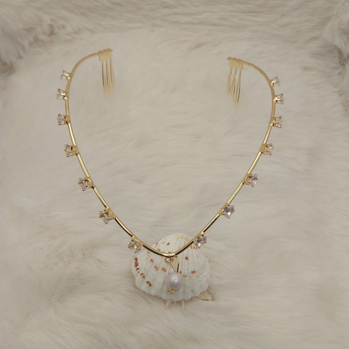 Crystal Cascade Hair Accessory
