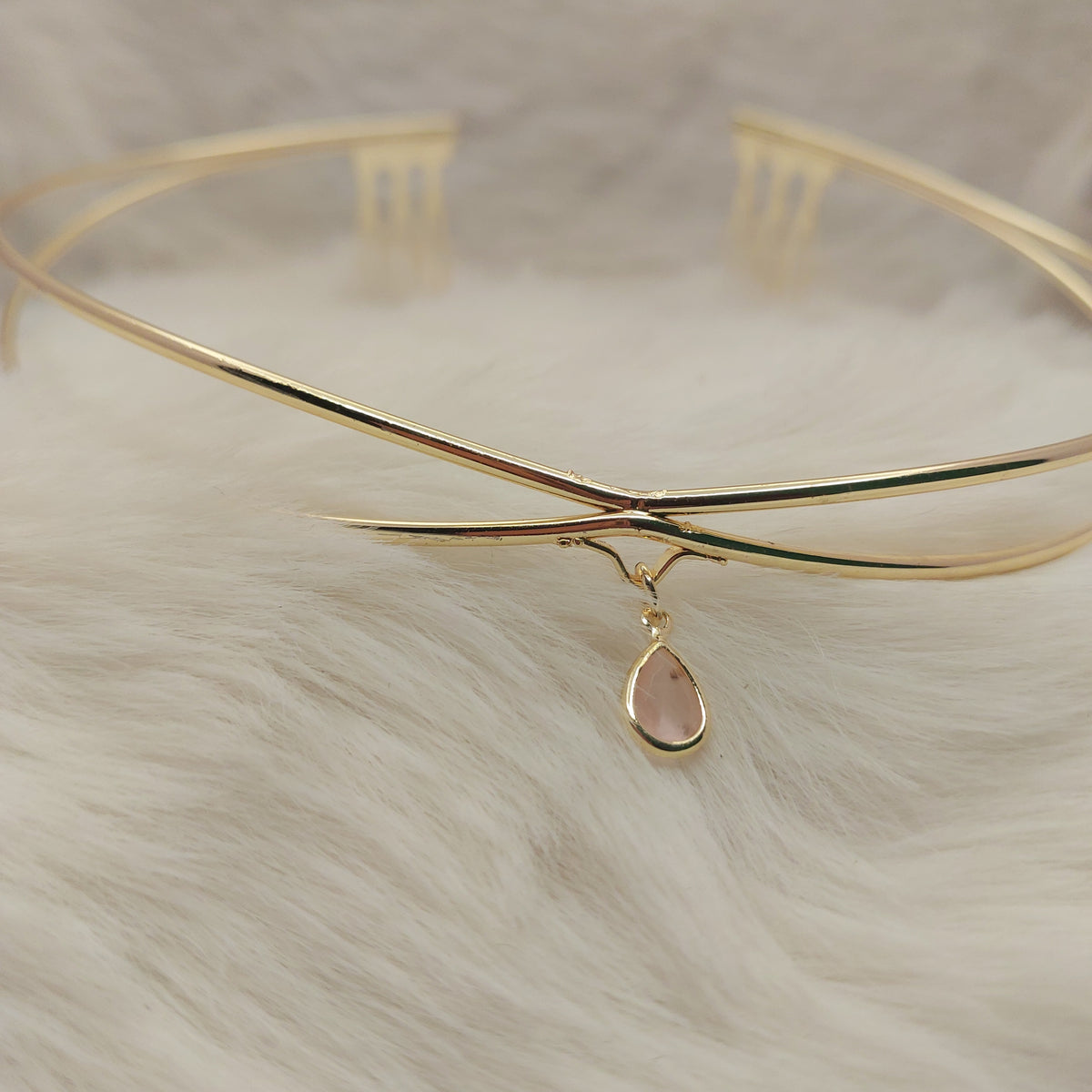 Blush Charm Hair Accessory