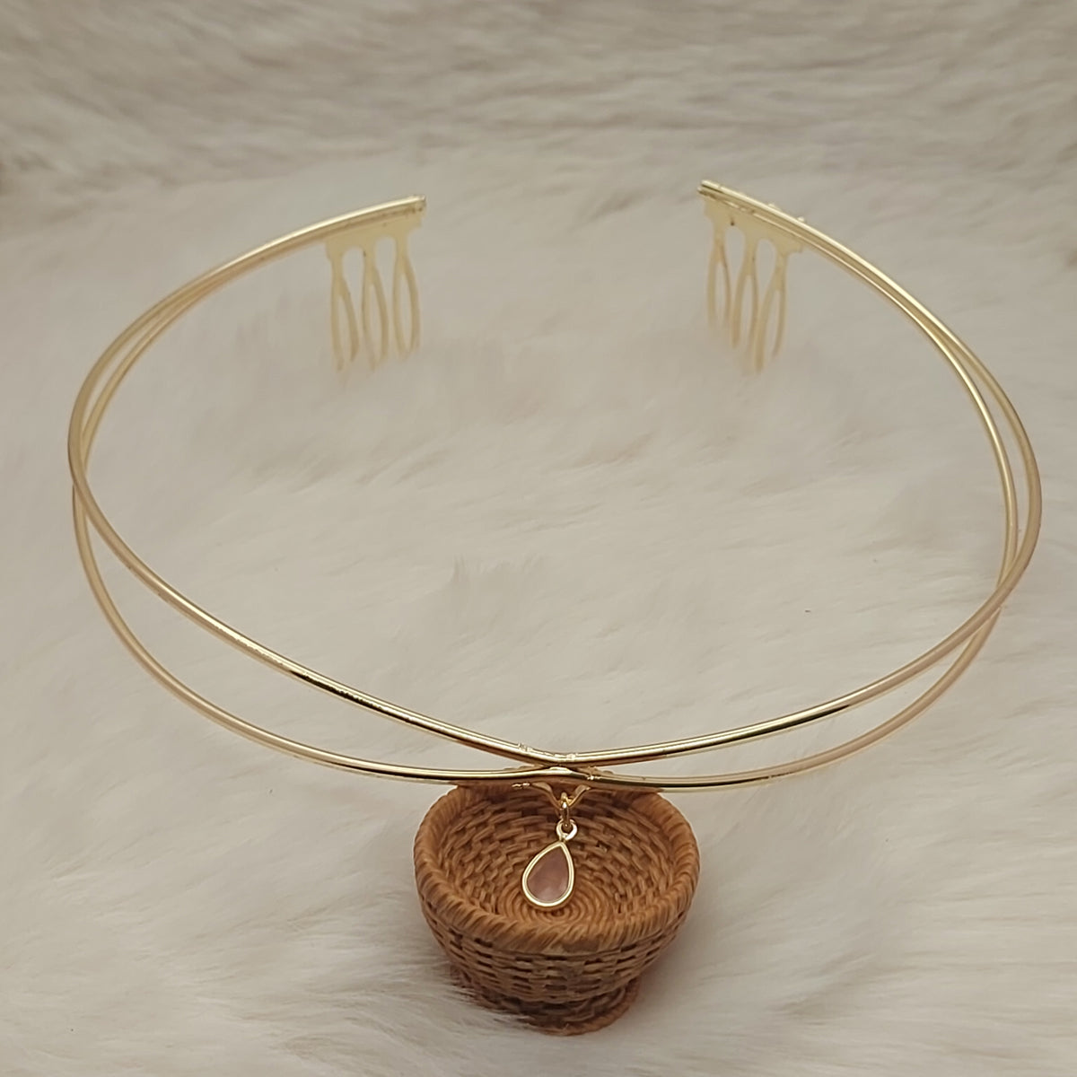 Blush Charm Hair Accessory