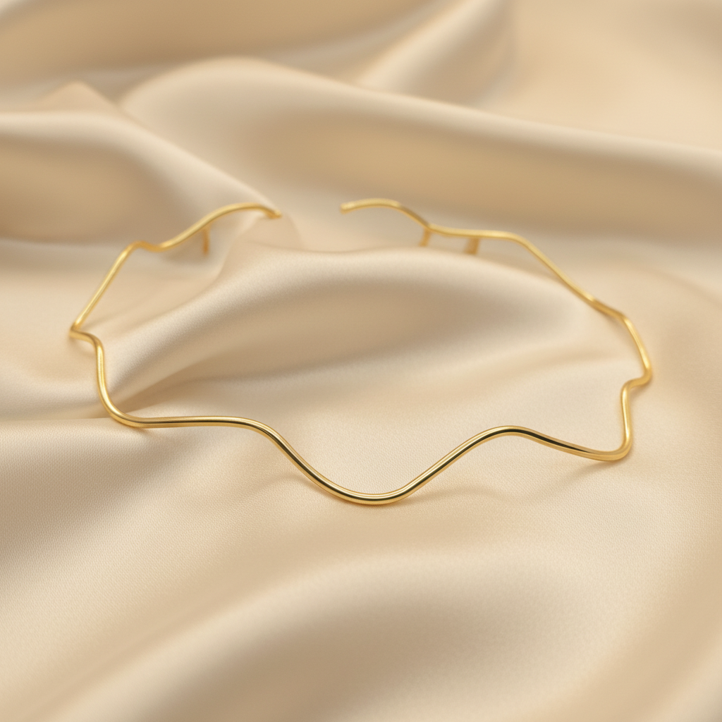 Golden Wave Hair Accessory