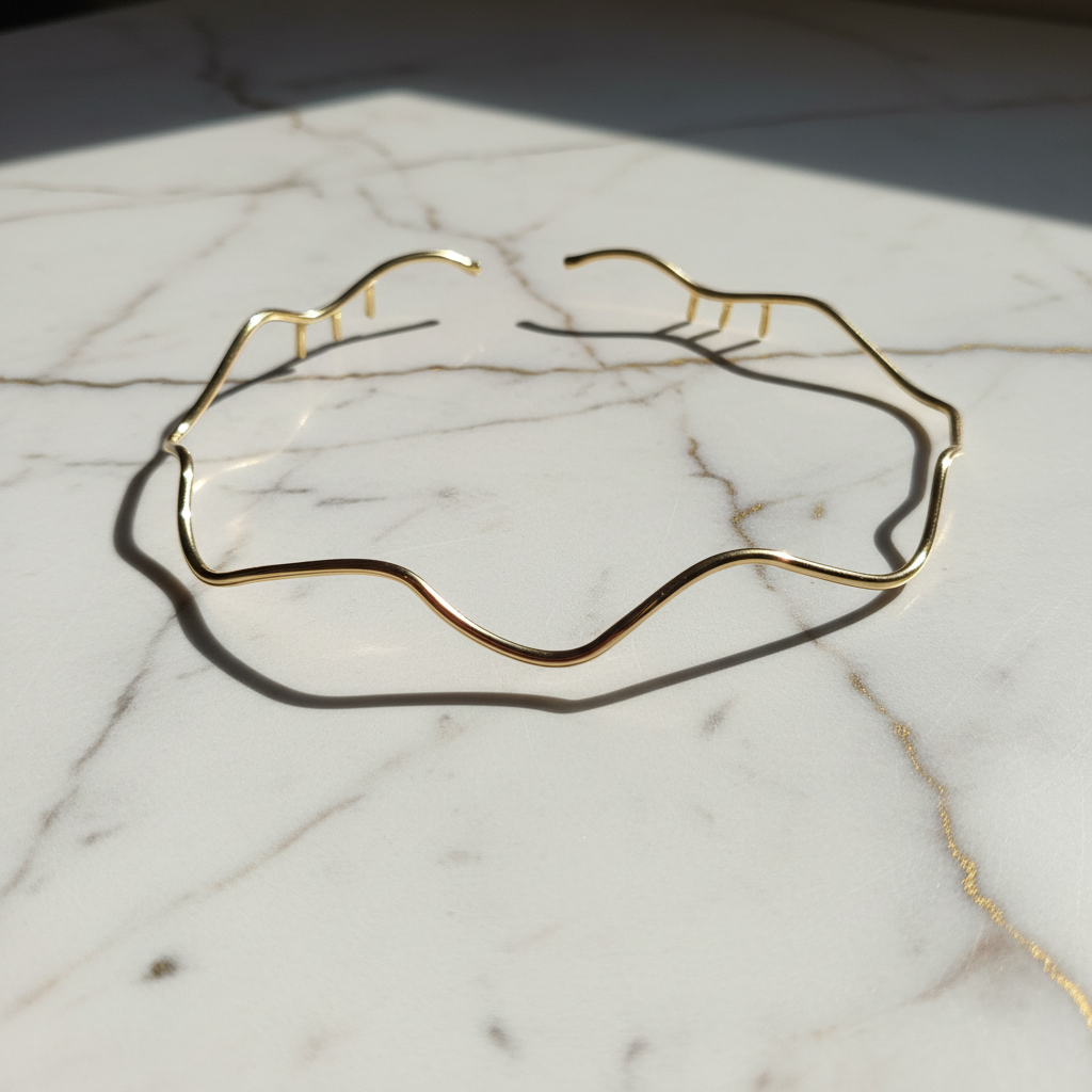 Golden Wave Hair Accessory