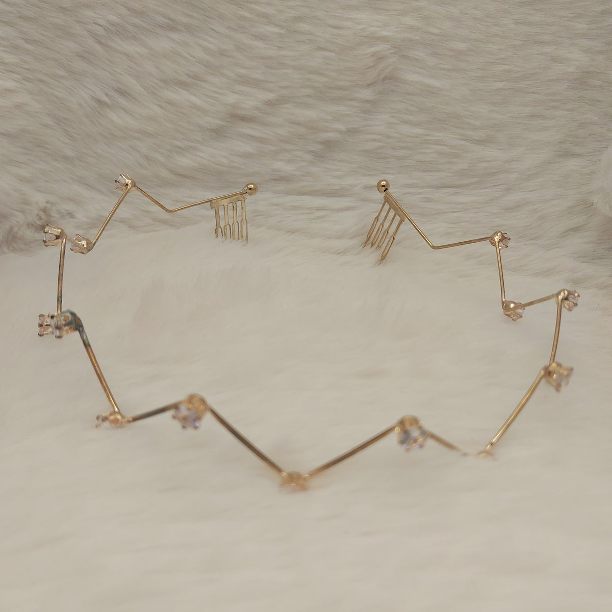 Crystal Zigzag Hair Accessory