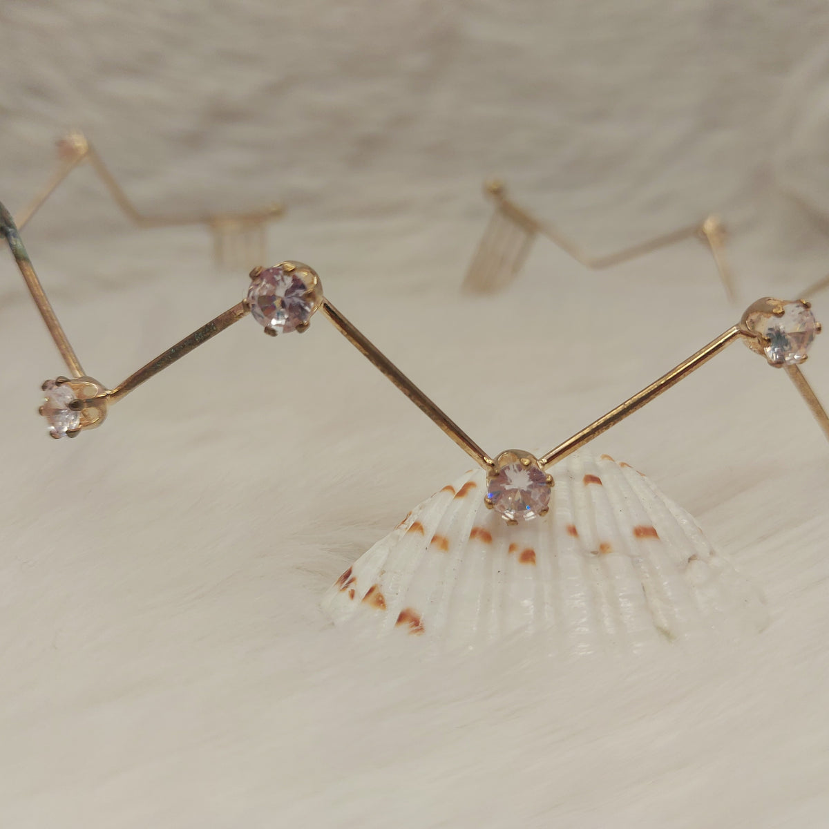 Crystal Zigzag Hair Accessory