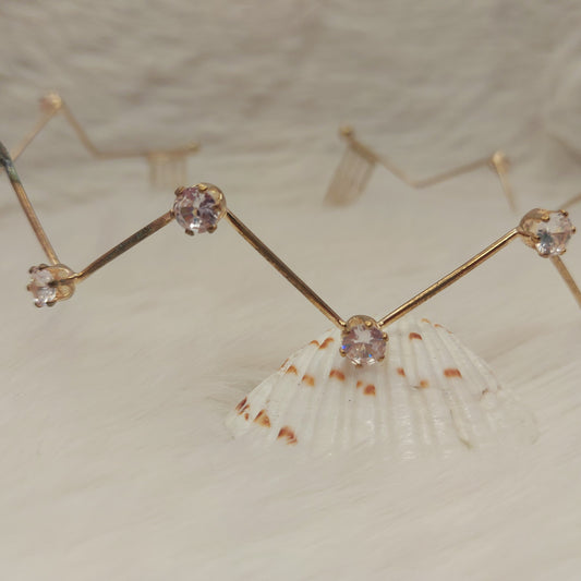 Crystal Zigzag Hair Accessory
