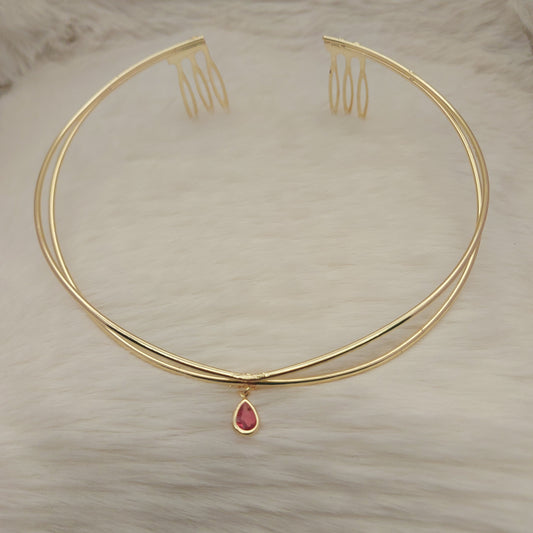 Ruby Charm Hair Accessory