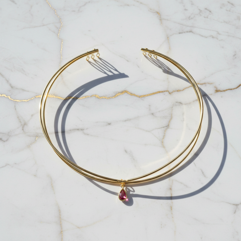 Ruby Charm Hair Accessory