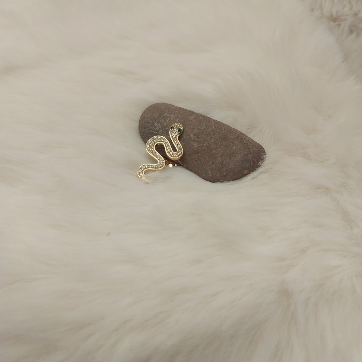 Serpent Luxe Ear Cuff - Medium