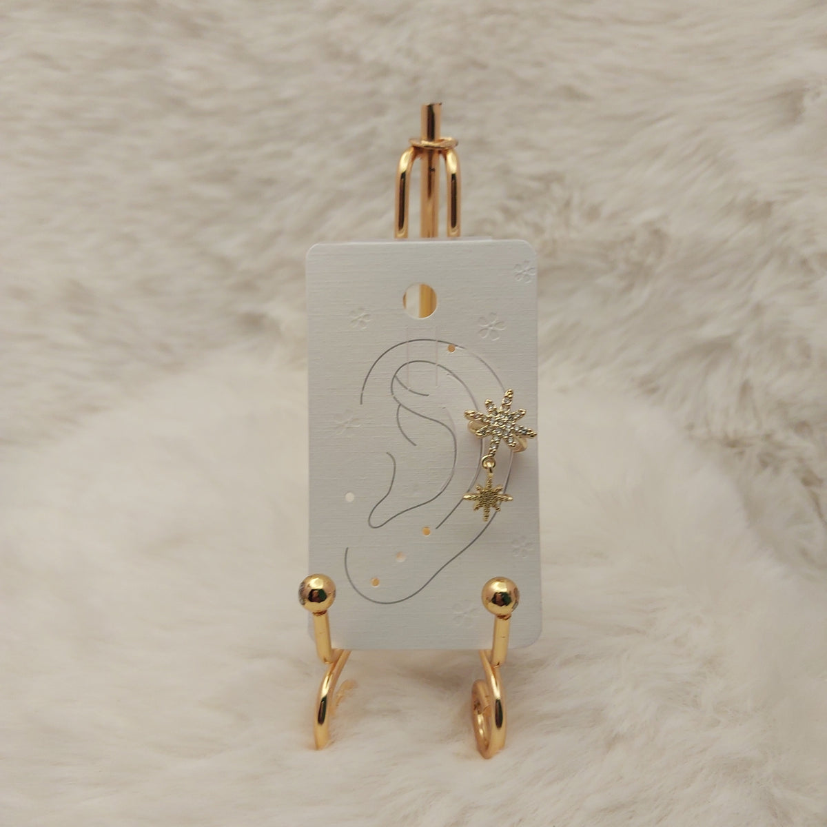 Celestial Twins Ear Cuff - Small