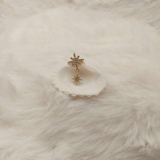 Celestial Twins Ear Cuff - Small