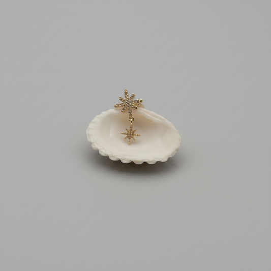Celestial Twins Ear Cuff - Small