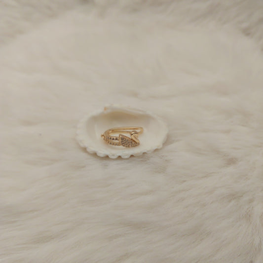 Swan Elegance Ear Cuff - Medium