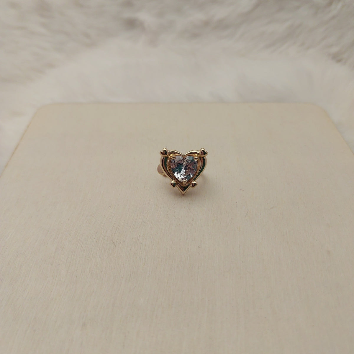 Infinite Hearts Ear Cuff - Medium