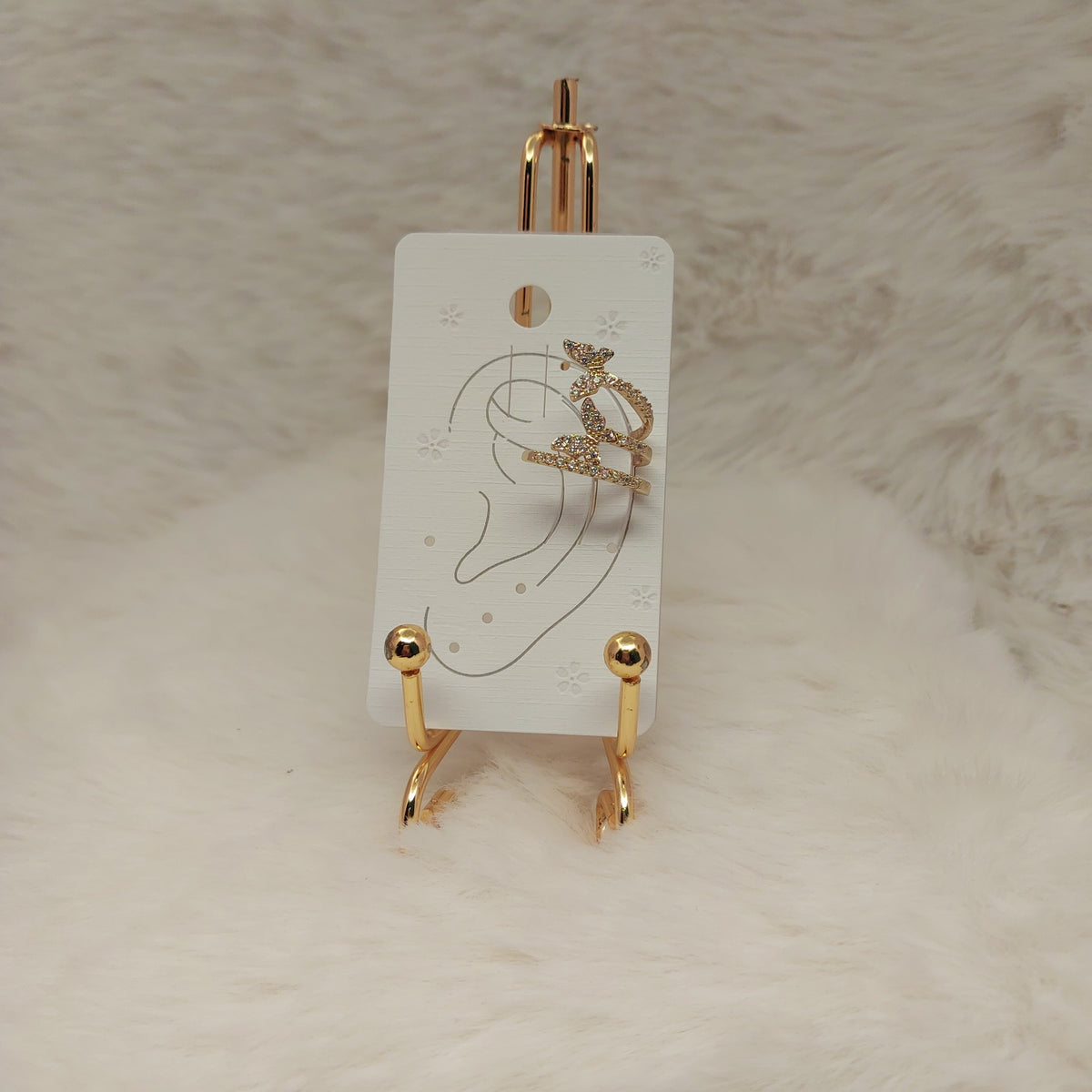 Butterfly Duet Ear Cuff - Medium