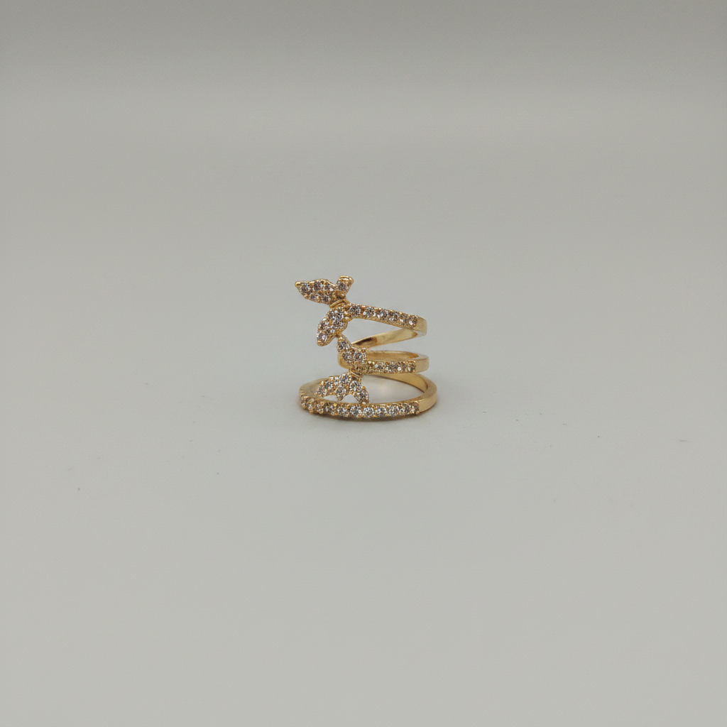 Butterfly Duet Ear Cuff - Medium