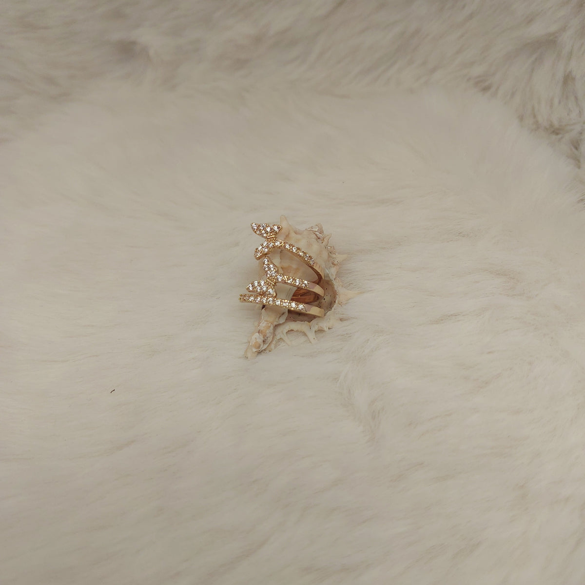 Butterfly Duet Ear Cuff - Medium