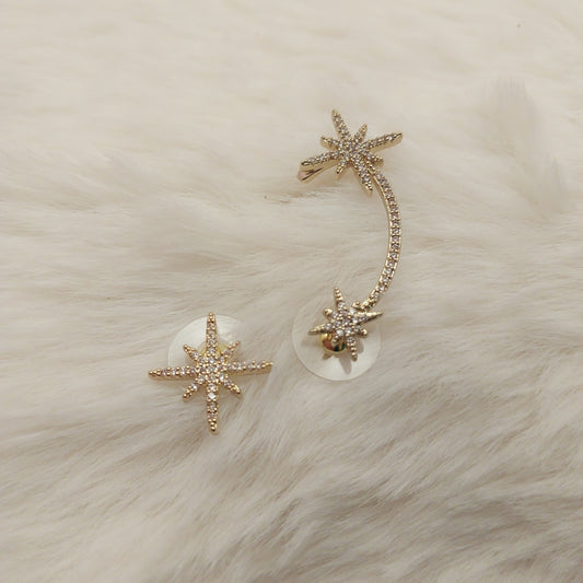 Stellar Shine Ear Climber - Large