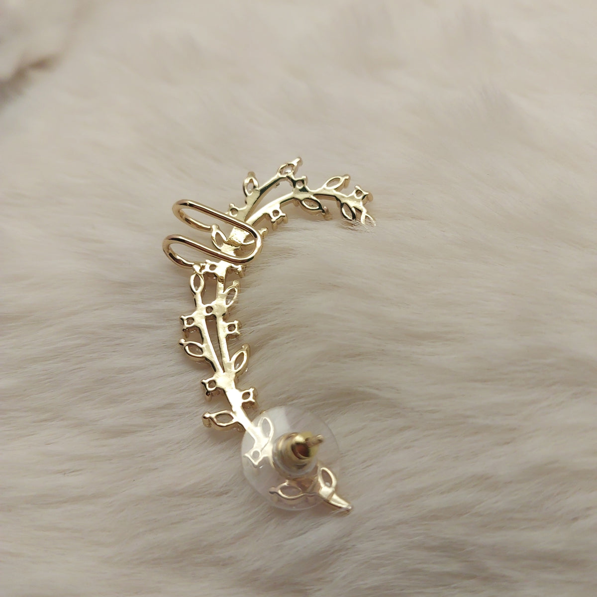 Aurora Crystal Ear Climber - Large