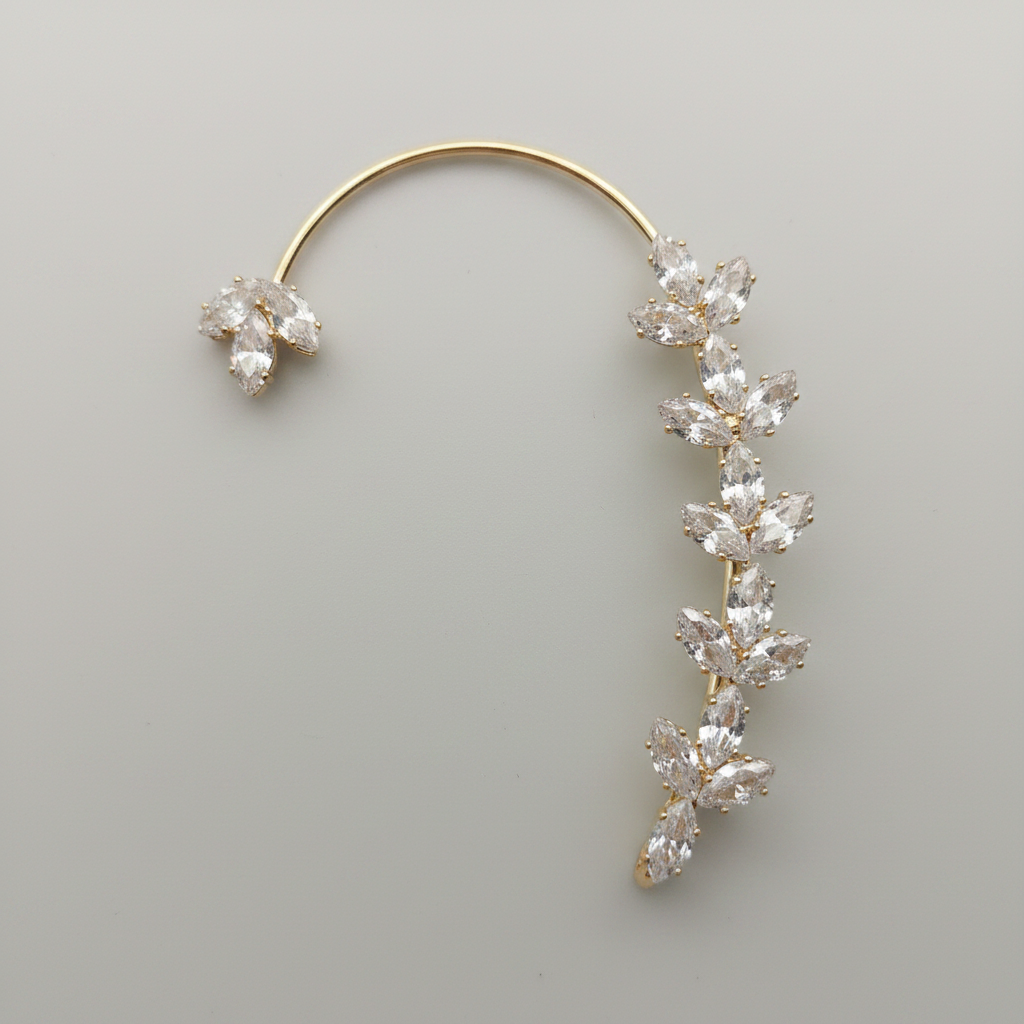 Leaf Symphony Ear Climber - Large