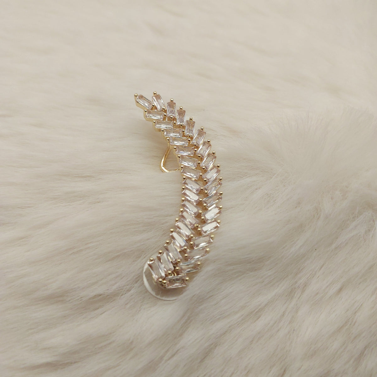 Crystal Avenue Ear Climber - Large