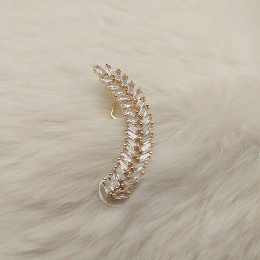 Crystal Avenue Ear Climber - Large