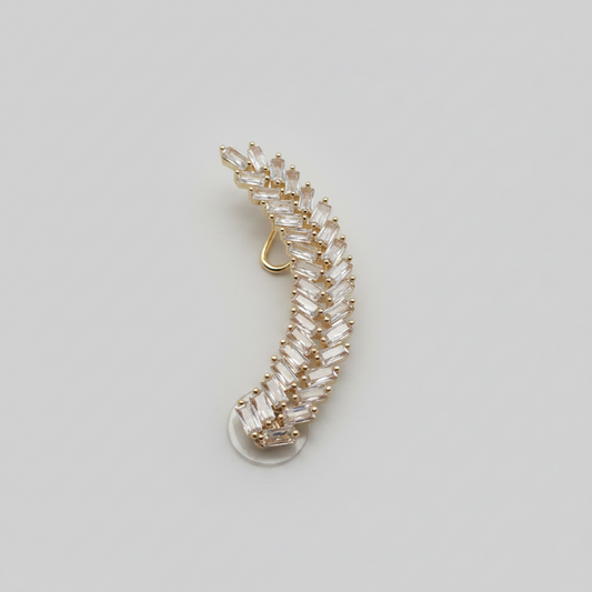 Crystal Avenue Ear Climber - Large