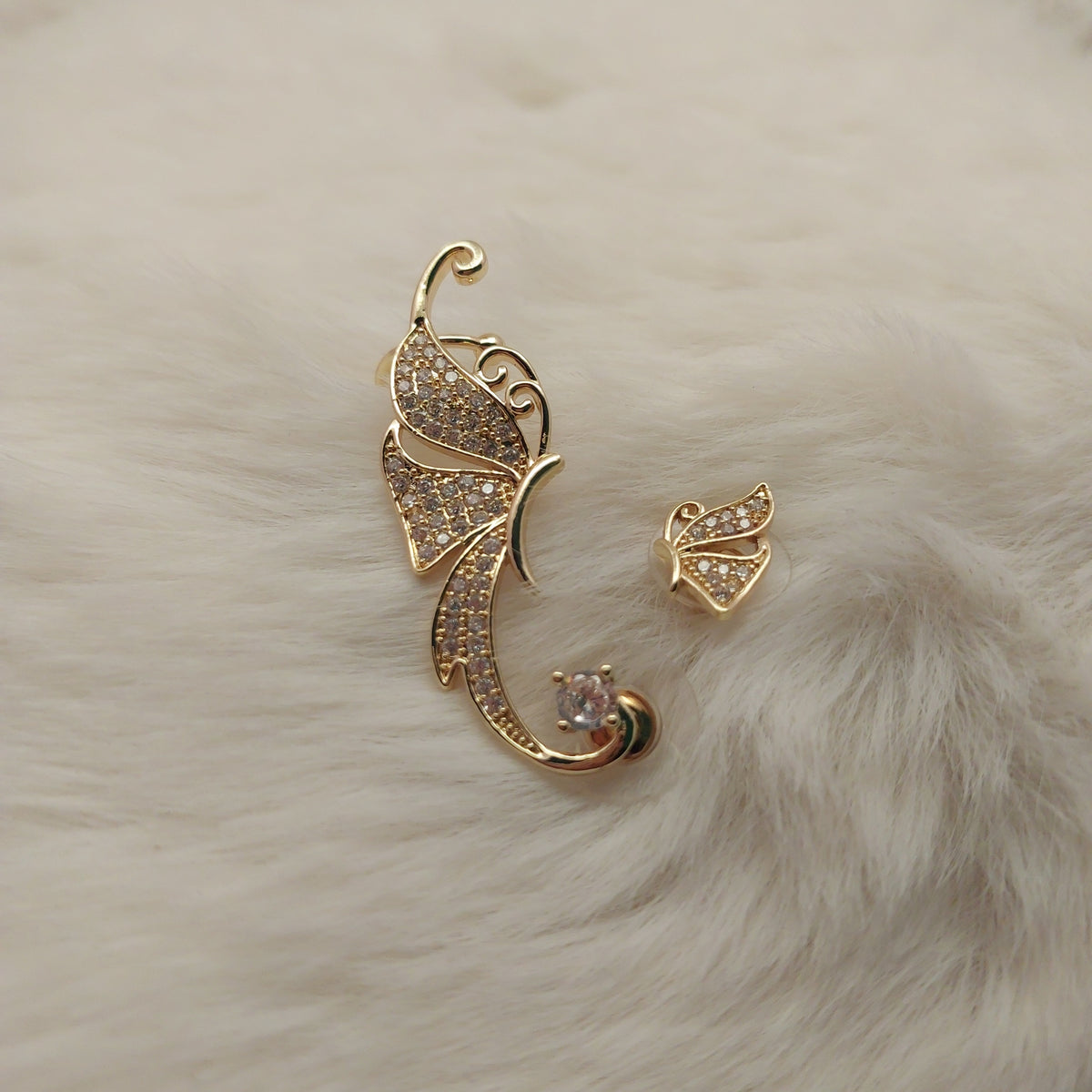 Butterfly Wing Ear Climber - Large