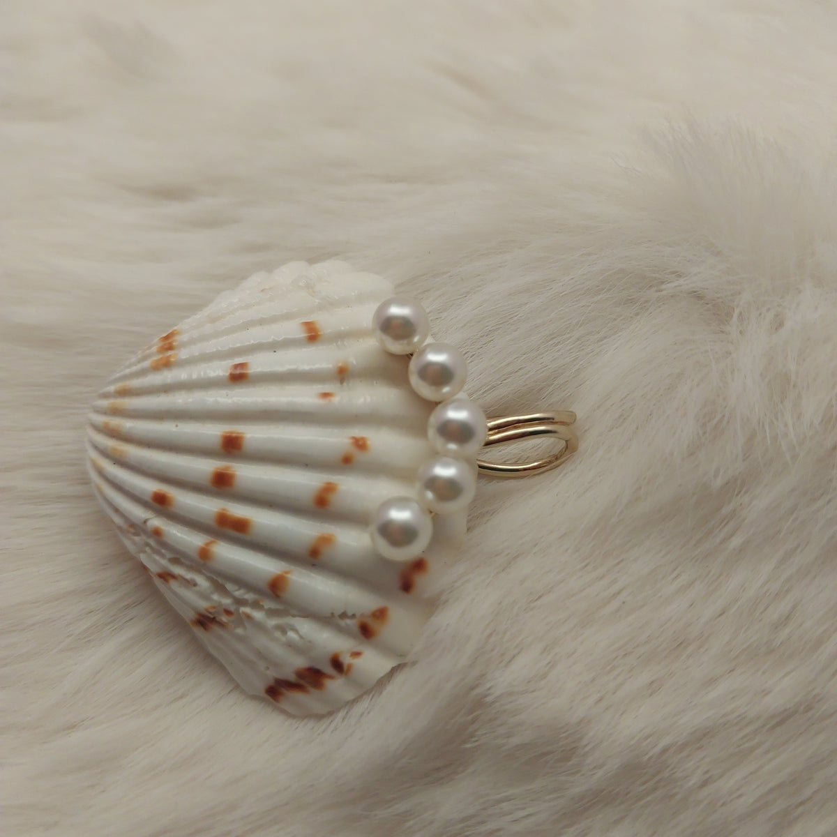 Lumière Beads Ear Cuff - Small