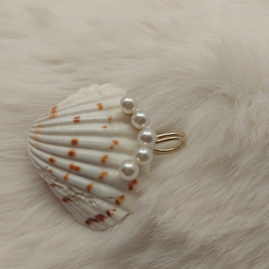 Lumière Beads Ear Cuff - Small
