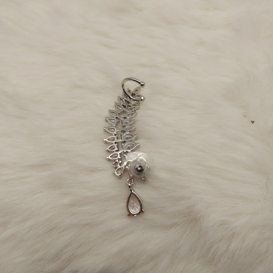 Crystal Cascade Ear Climber - Large