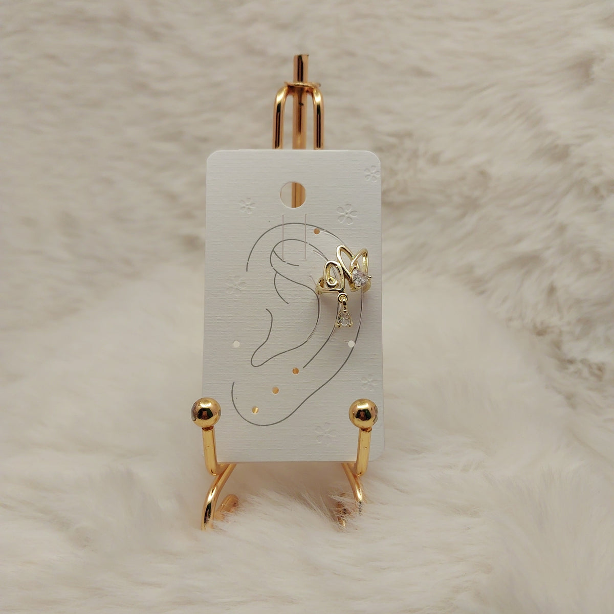 Cupid Drop Ear Cuff - Small