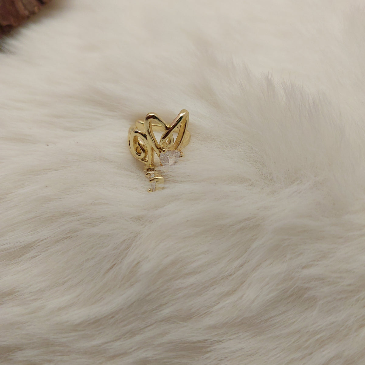 Cupid Drop Ear Cuff - Small