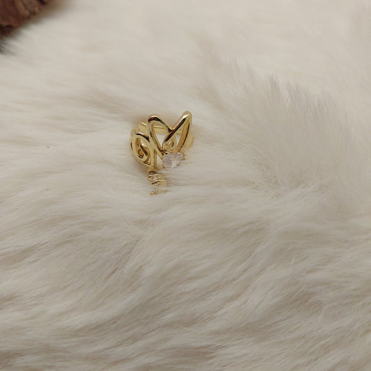 Cupid Drop Ear Cuff - Small