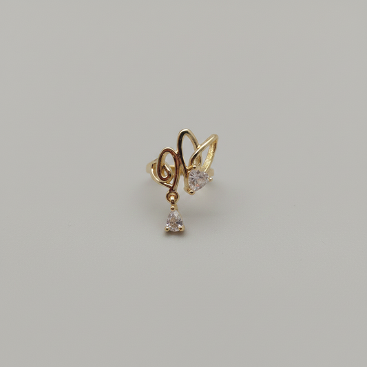 Cupid Drop Ear Cuff - Small