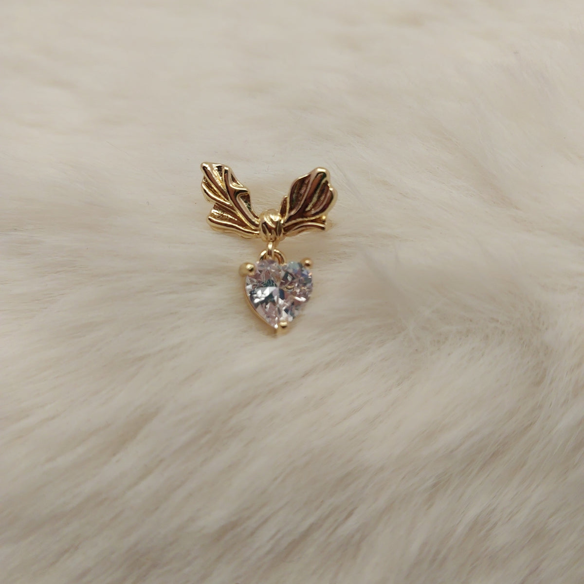 Verdant Heart Ear Cuff - Small