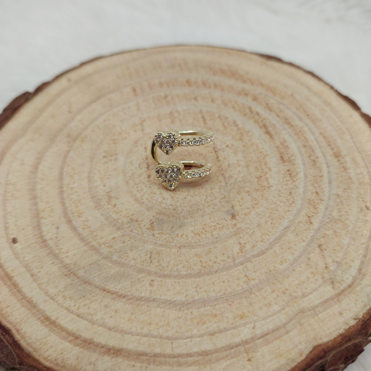 Twin Embrace Ear Cuff - Small