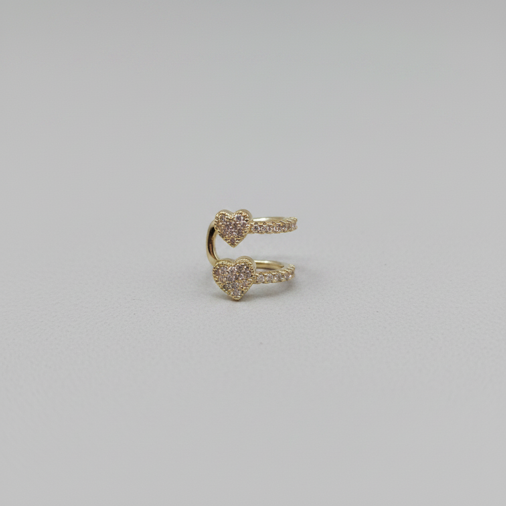 Twin Embrace Ear Cuff - Small