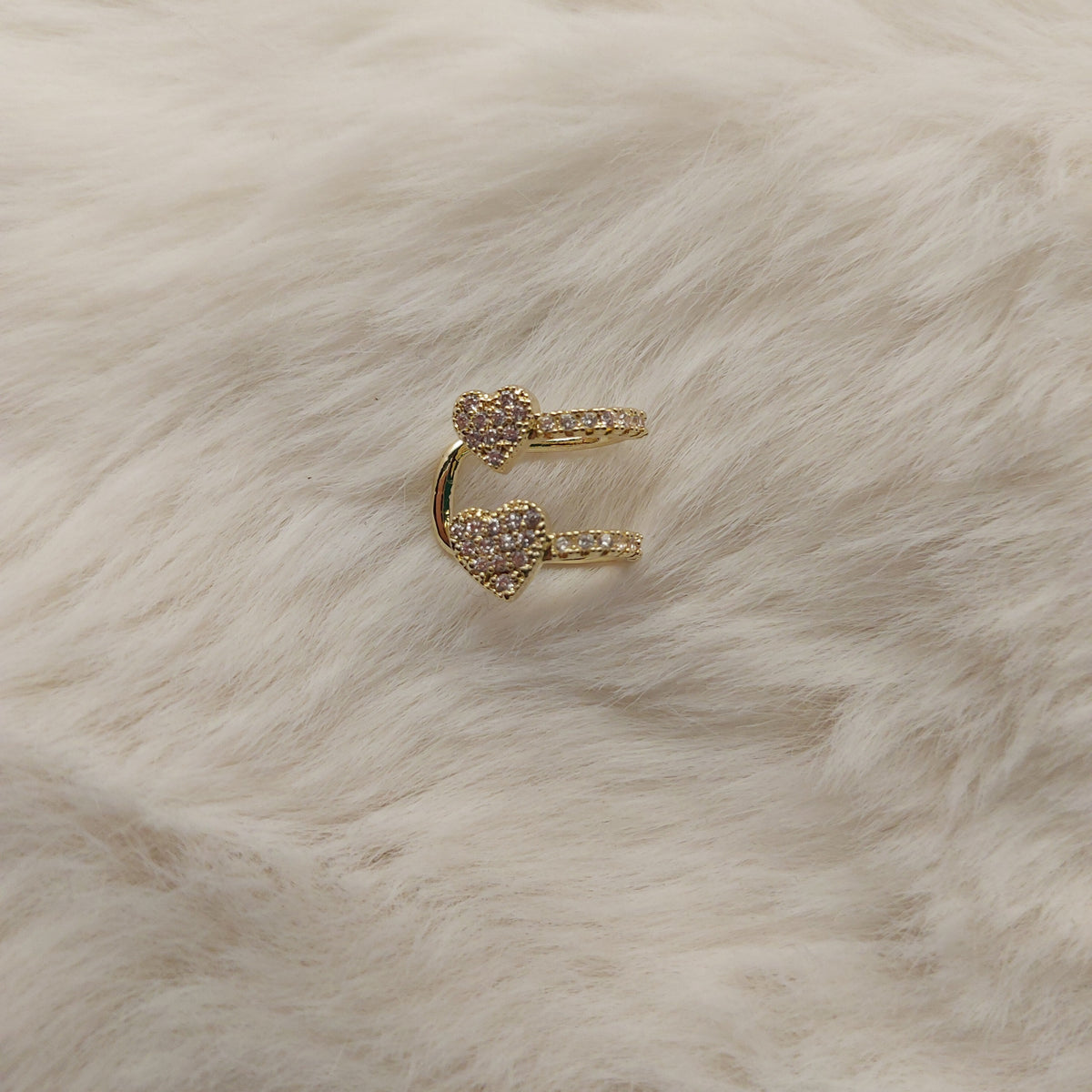 Twin Embrace Ear Cuff - Small