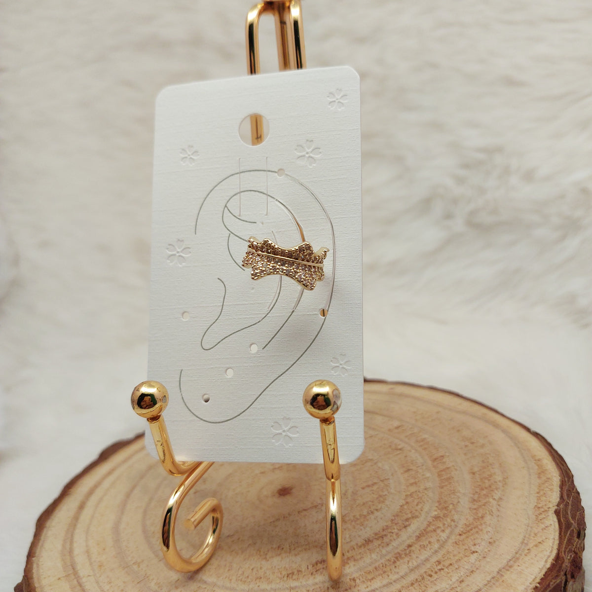 Royal Crest Ear Cuff - Small