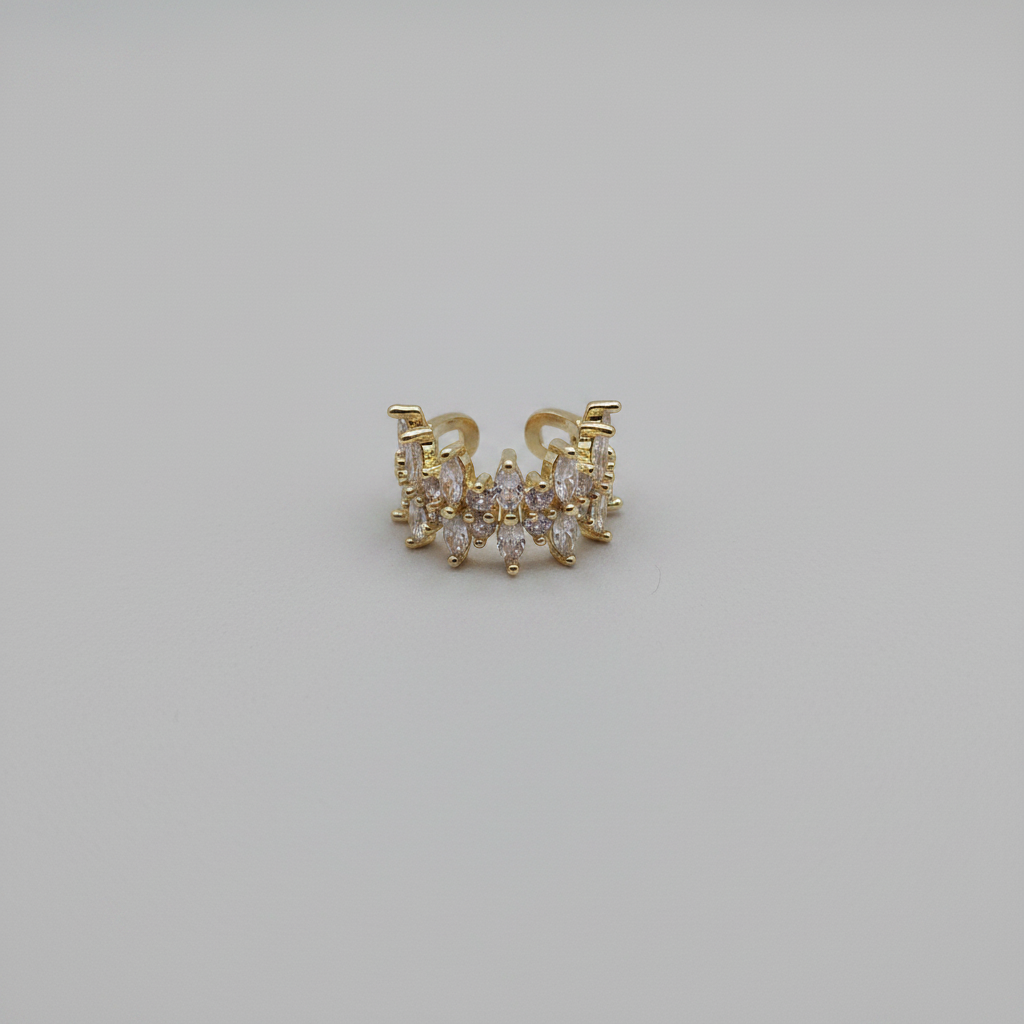 Royal Crown Ear Cuff - Medium